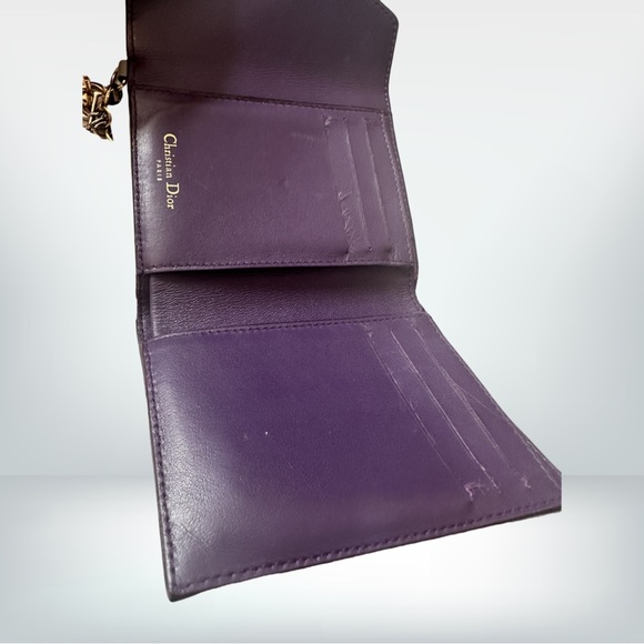 Christian Dior Grey Bullcalf Diorissimo Wallet - Picture 6 of 9
